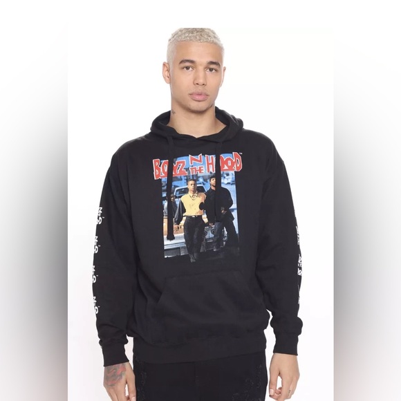 Fashion Nova Other - Men’s Boyz In The Hood Hoodie- Black-Size Med./Runs Small😀